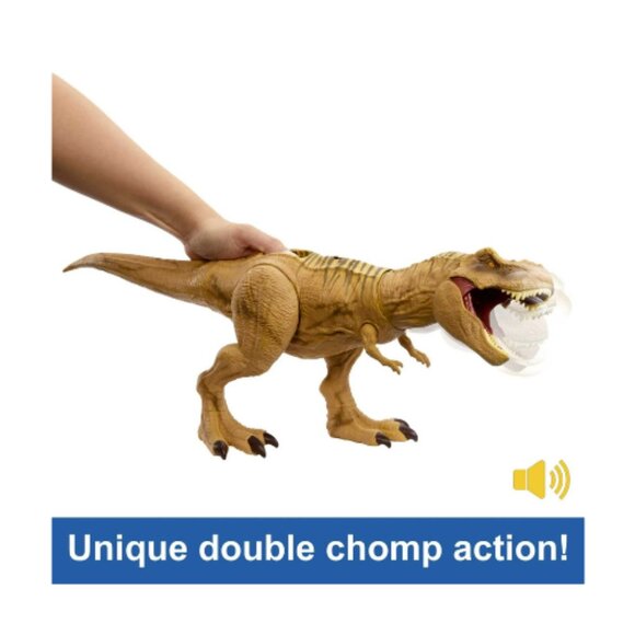 Jurassic World Tyrannosaurus T Rex Dinosaur Toy Figure with Sound - Picture 4 of 4